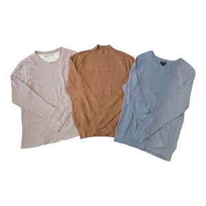 Women's Lot Of Lightweight Sweaters, Size M